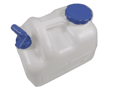 23 Litre Water Carrier with Tap - Caravan Spout Heavy Duty Food Grade Rigid