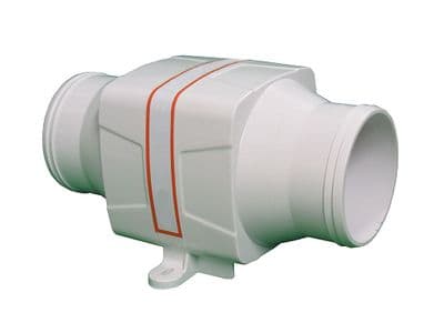 24V 130CFM In Line Blower - Boat Bilge Marine Ventilation