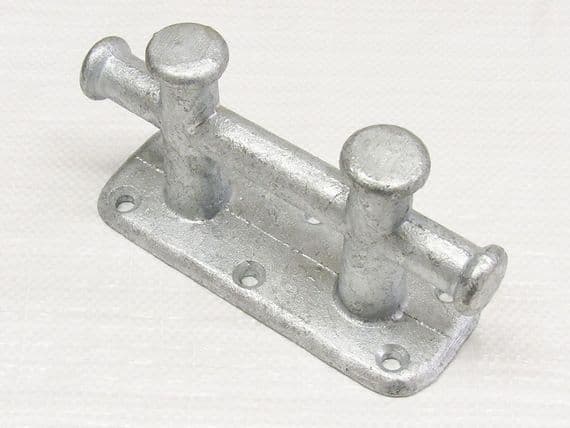 262MM Galvanised Bollard Cleat | SecureFix Direct