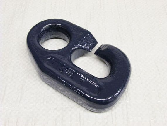 3 Ton Blue Painted DV Viking Link - Fishing Trawling Hook Split Connector