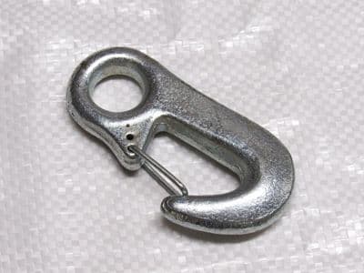 3.5 Ton Zinc Plated Winch Eye Hook - 3500KG Snap