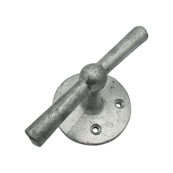4'' Galvanised Round Base Bollard Cleat - Mooring Rope Galv Deck Marine