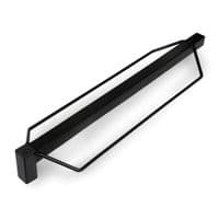 Black 4-Rung Saddle Rack Stand | SecureFix DIrect