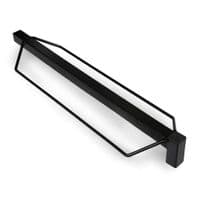 Black 4-Rung Saddle Rack Stand | SecureFix DIrect