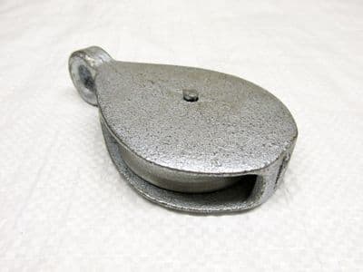 40MM Awning Pulley Single Cast Sheave Fixed Round Eye (Rope Pulling Washing Line)