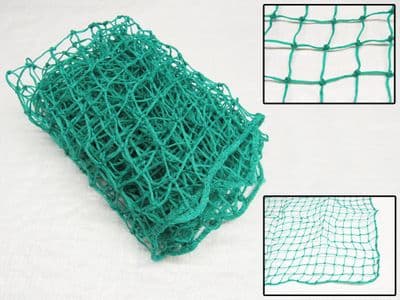 4M X 3M Cargo Net Green Polyethylene Knotted (Scramble Rope Net Pond Garden Hold Tie Down)