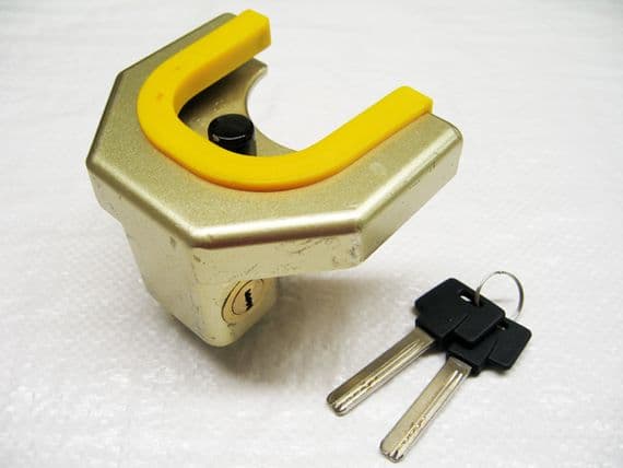 50MM Deluxe Trailer Coupling Lock - Theft Deterrent / Security / Device / Towball