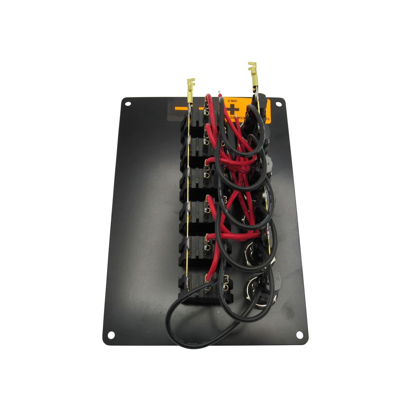 6 Gang Rocker Switch Panel 12V | Securefix Direct