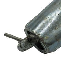 6MM-8MM Zinc Plated Rope Socket With Wedge And Pin - Termination Wire Jaw