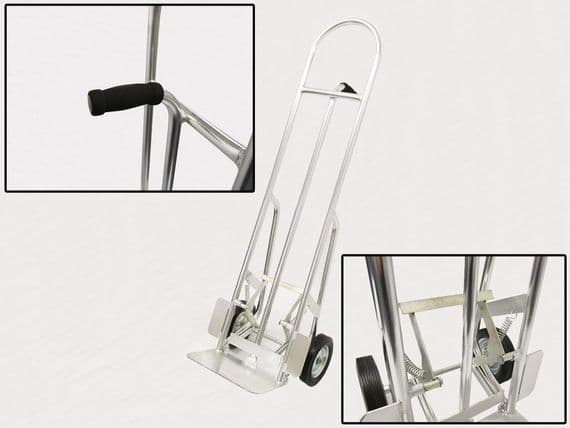 80KG Aluminium Sack Truck - Lightweight Handling Manovering Versatile Transport Hand