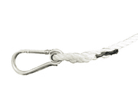 Nylon Rope Spliced With Carbine Hook | SecureFix Direct
