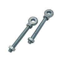 Swing Gate Hing Bolts With Nuts X2 | SecureFix Direct