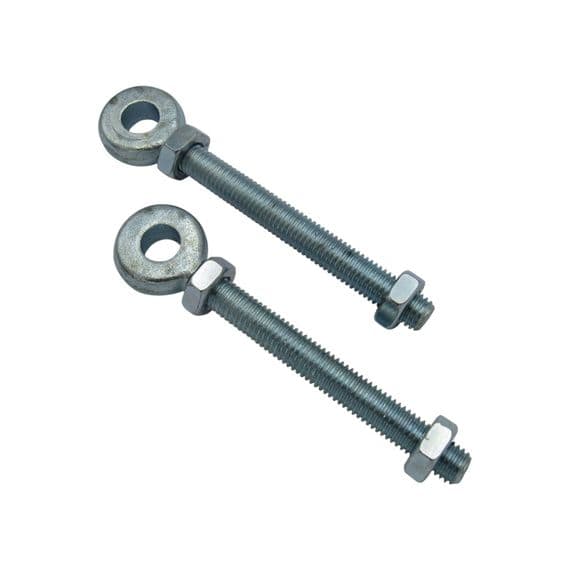 Swing Gate Hing Bolts With Nuts X2 | SecureFix Direct