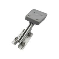 Aluminium Outboard Motor Bracket - Plastic Boat Transom Stroke Engine Lift Vertical