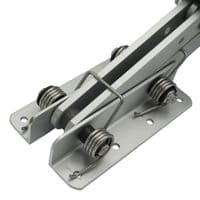 Aluminium Outboard Motor Bracket - Plastic Boat Transom Stroke Engine Lift Vertical