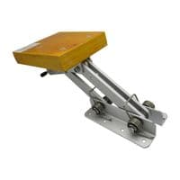 Aluminium Outboard Motor Bracket - Wood Boat Transom Stroke Engine Lift Vertical