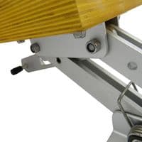 Aluminium Outboard Motor Bracket - Wood Boat Transom Stroke Engine Lift Vertical