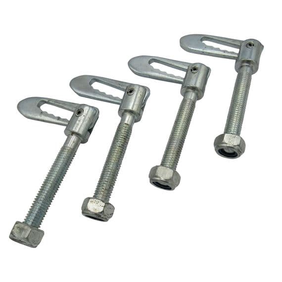 Antiluce Fasteners M12 X4 (Pins Drop Catch Latch Trailer Bolt Fitting Lock)