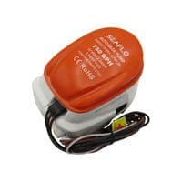 Automatic Bilge Pump Internal Float Switch - 12V 750GPH Marine Boat Electric Portable