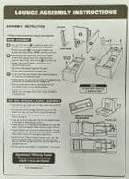 White and Blue Back To Back Boat Seat | SecureFix Direct