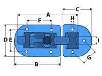 Barrel Bolt Latch 110MM Stainless Steel | SecureFix Direct