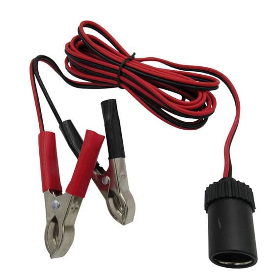 Battery To Cigarette Lighter Adapter 12V | Securefix Direct