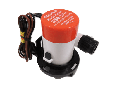 Bilge Pump 12V with Fixing Bracket - 350GPH Small Marine Portable Electric Cartridge