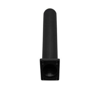 Black Nylon Fishing Rod Holder (Flush Fit Angled Mount Marine Boat Kayak Yacht)