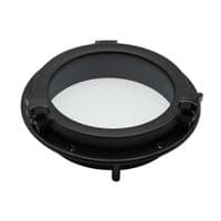 Black Boat Porthole 215MM | SecureFix Direct