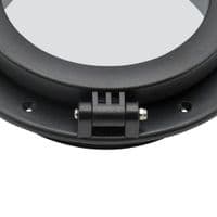 Black Boat Porthole 215MM | SecureFix Direct