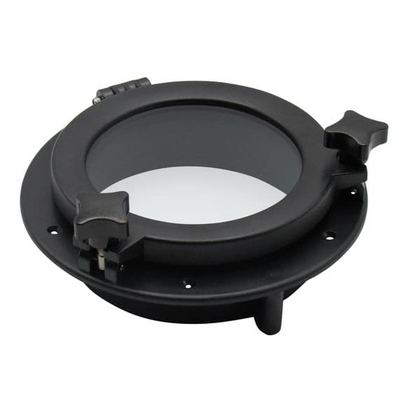 Black Boat Porthole 215MM | SecureFix Direct