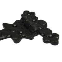 X2 Black Decorative Tee Hinges | SecureFix Direct