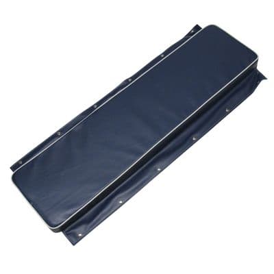 Boat Bench Seat Cushion Pad Blue (Single Pair Marine Upholstery Outdoor Garden Furniture)