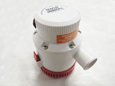 Boat Bilge Pump 12V - 3000GPH Small Marine Portable Electric