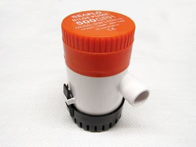 Boat Bilge Pump 12V - 500GPH Small Marine Portable Electric