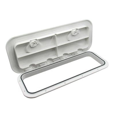 Boat Deck Inspection Hatch 243MM X 607MM (Plastic Access Panel Cover Marine)
