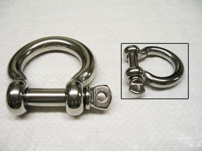 Bow Shackles With Screwed Collar Pins