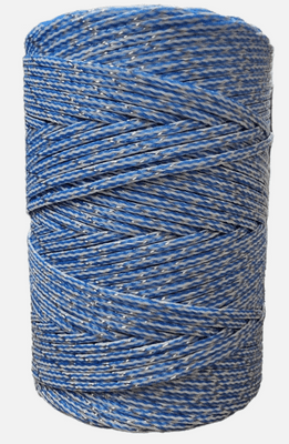 Braided Electric Fence Rope 3MM x 200M - Choice of Colour (Poly Fencing Horse Paddock)