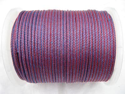 Braided Polypropylene Plaited Poly Rope 6MM X 175M (Cord Boat Sailing Blue/Red)