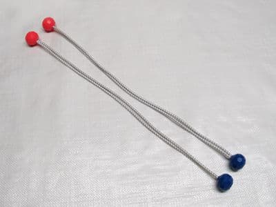 Bungee Sail Ties With Balls x2 (4MM X 500MM Sail Fastners Secure Hold Marine Boat Deck Yacht)