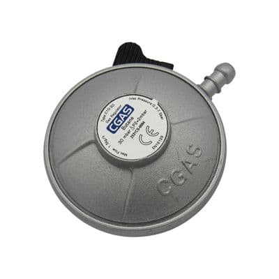 Butane Clip On Gas Regulator 30 mbar (20MM Caravan Motorhome Bottle Cylinder)