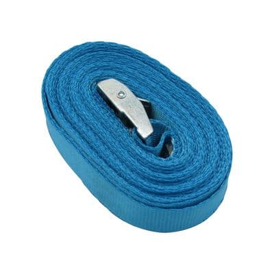 Cam Buckle Tie Down Straps 25MM 250KG 5 Metre  (Lashing  Strap Secure Hold)