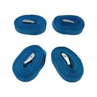 Cambuckle Tie Down Straps 250KG 5M x4 | SecureFix Direct