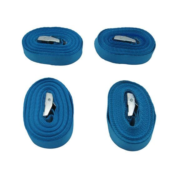 Cambuckle Tie Down Straps 250KG 5M x4 | SecureFix Direct