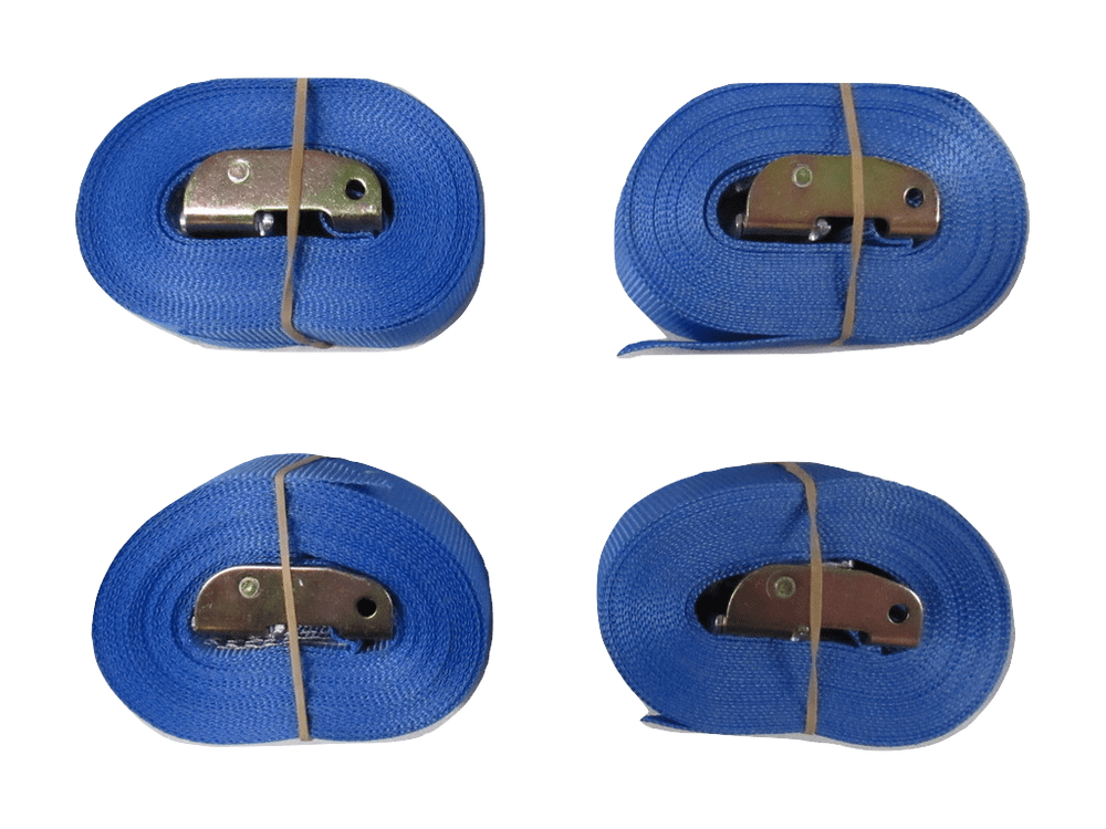 8M Buckle Tie Down Straps x4 SecureFix Direct