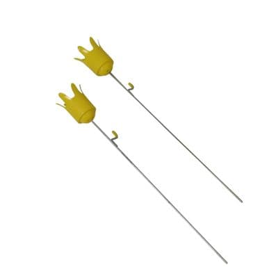 Can Caddy Drinks Cup Holder & Hook X2 (Camping Outdoor Stake Beer Glass)