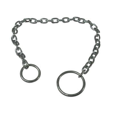 Canal Mooring Chain with Rings (Set of 1 or 2 Galvanised Narrowboat Docking Tie)