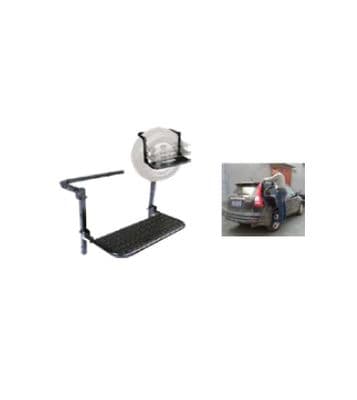 Car Tyre Wheel Step Folding (Heavy Duty Detail Cleaning Loading 150KG)