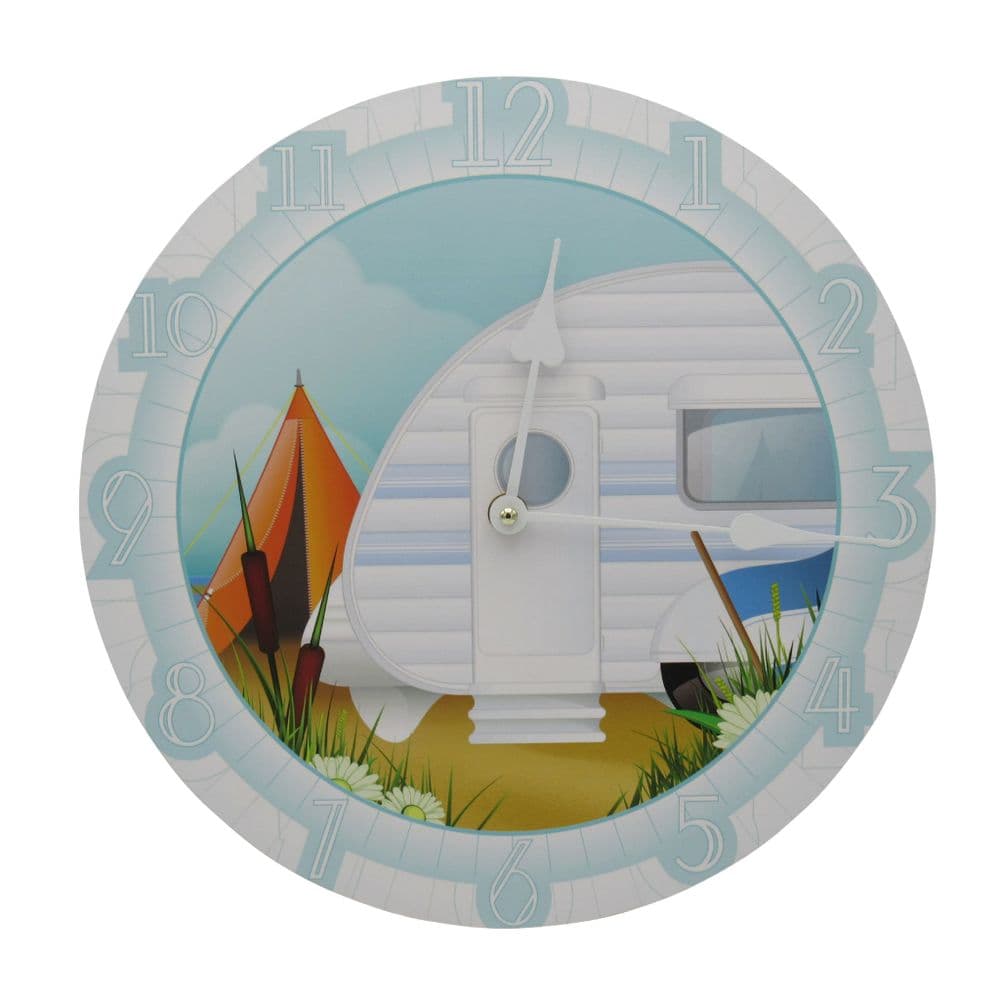 Battery Operated Analogue Caravan Clock SecureFix Direct