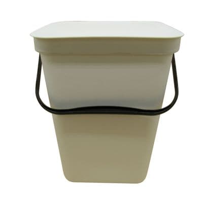 Caravan Door Mounted Waste Bin 12L (Bathroom Kitchen Dustbin Large Rubbish Container)